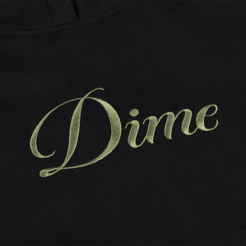 Dime Cursive Hoodie Sweat A Capuche - Black - Streetart.fr